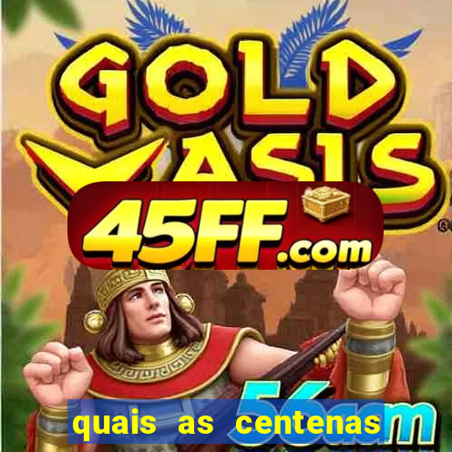 quais as centenas que mais saem na loteria federal